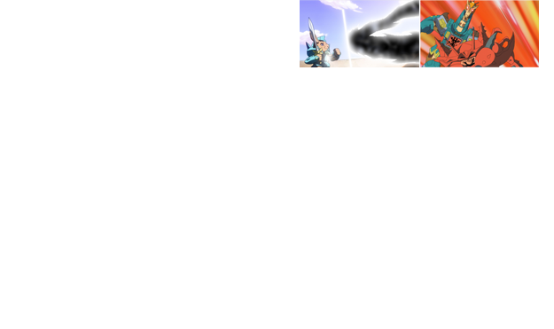 ビーストファイト――。それは戦士と戦士が互いの誇りをかけて行う１対１の決闘。討伐にやってきた特務諜報軍ロングジラフとバニキスに、海賊モルガーニとオクトパージがビーストファイトを仕掛ける。６本の触手を操るオクトパージに対し、身軽さを活かした連続攻撃で対抗するバニキス。追い詰められているように思われたバニキスだったが、マジックロットを使った逆転のチャンスを狙っていた。一方、ロングジラフはモルガーニのスピードとパワーの前に大苦戦。モルガーニの攻撃に後退していたが、あるきっかけで豹変するロングジラフ。鬼神のような表情で全身に闘気がみなぎっている。グロリア王国 特務諜報軍―彼らの実力が遂に発揮される!!